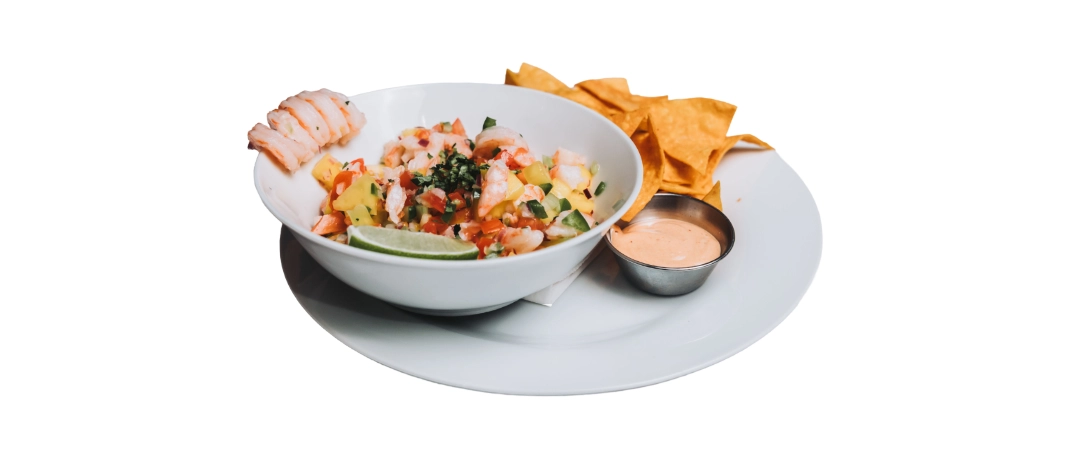 Diva’s Mango & Shrimp Ceviche